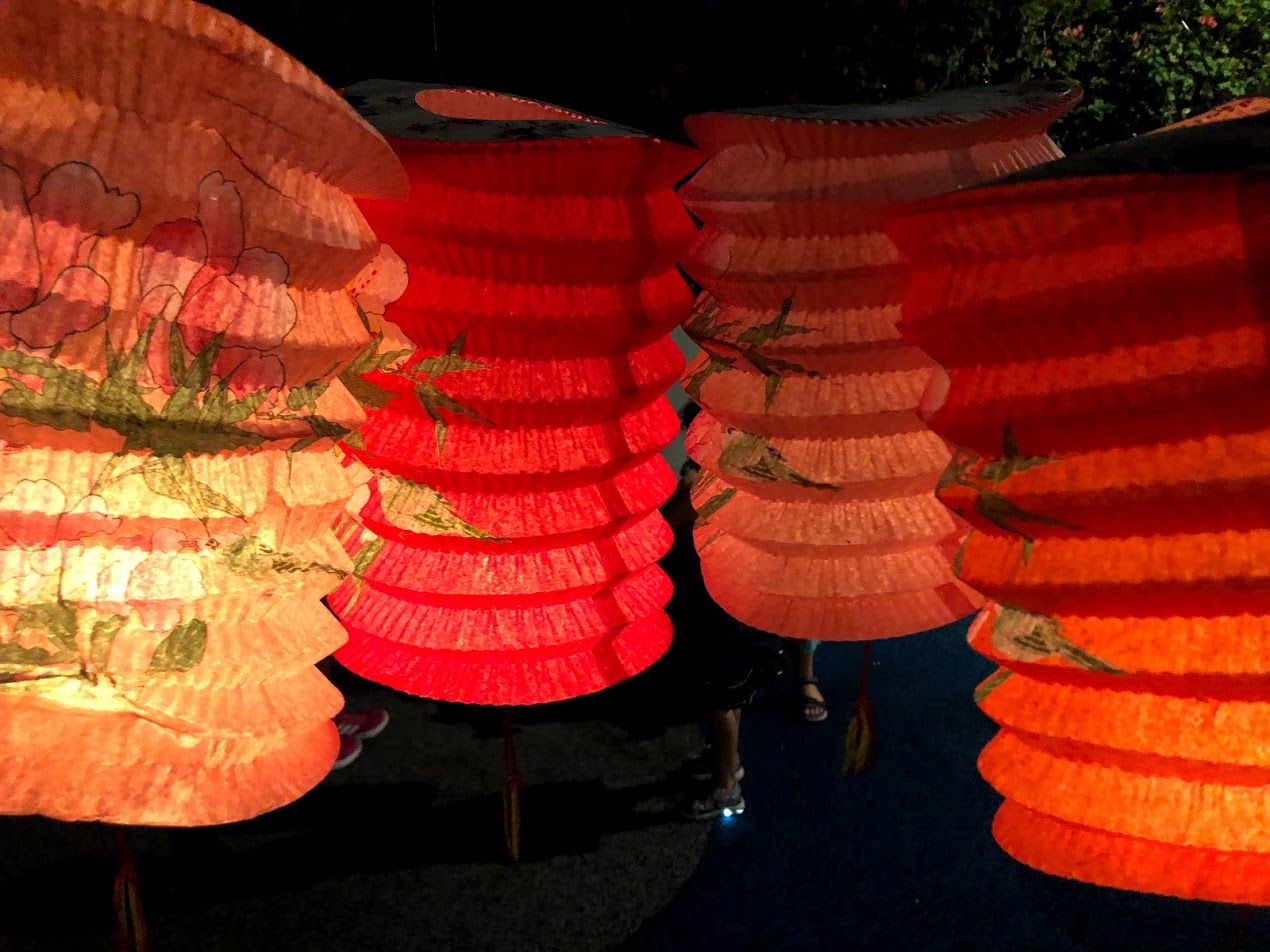 Lantern Walk with the Neighbours