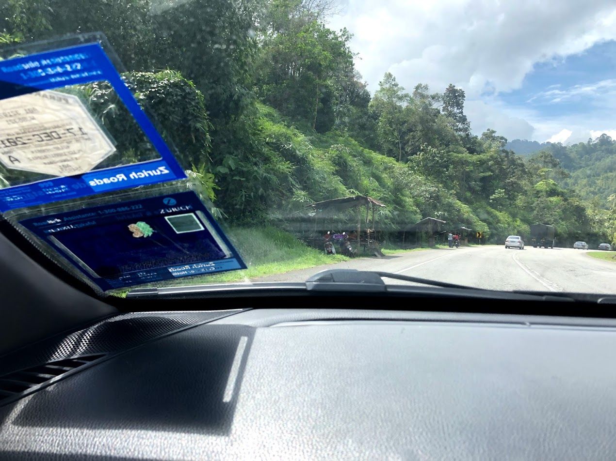 Malaysia - Driving from Ipoh to the Cameron Highlands