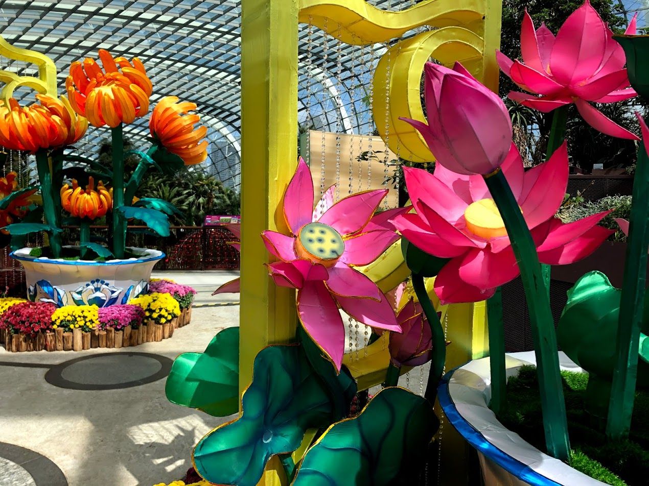 CNY in the Flower Dome