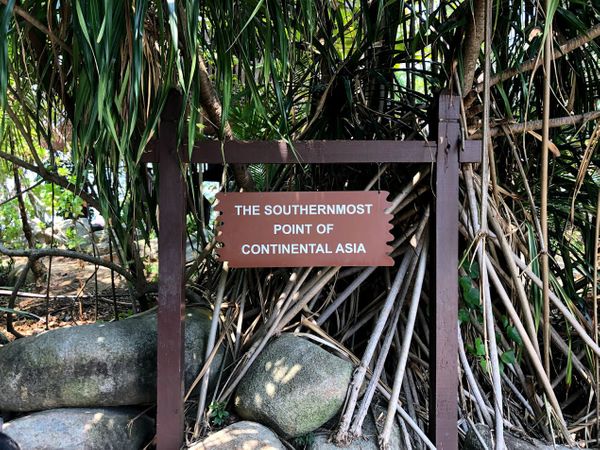 Southern-Most Point of Continental Asia