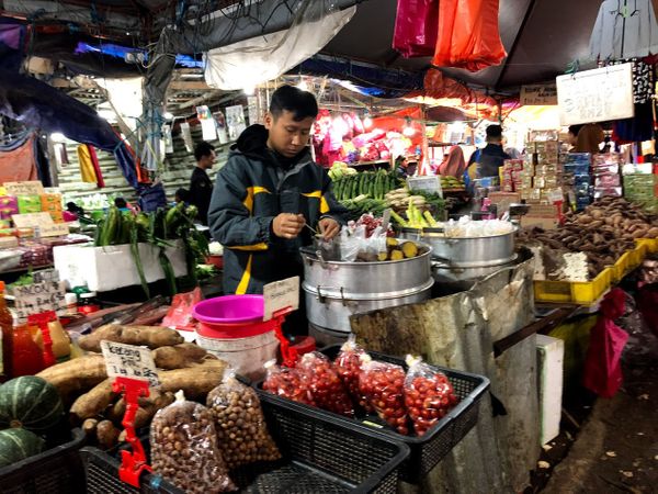Street Market in the Cameron Highlands
