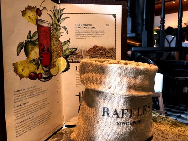 Slings at the Raffles Hotel